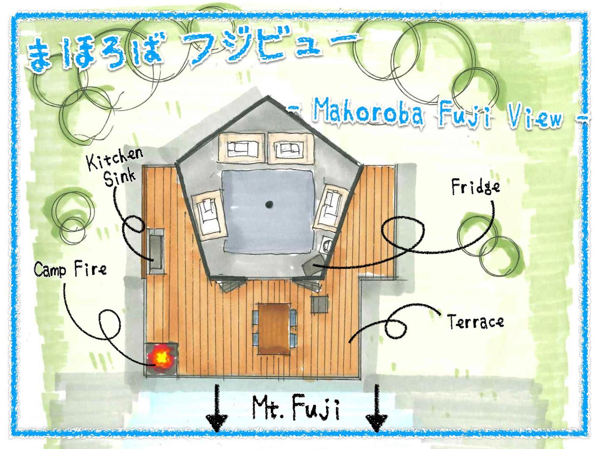 Retreat Camp Mahoroba Hotell Fujikawaguchiko Eksteriør bilde